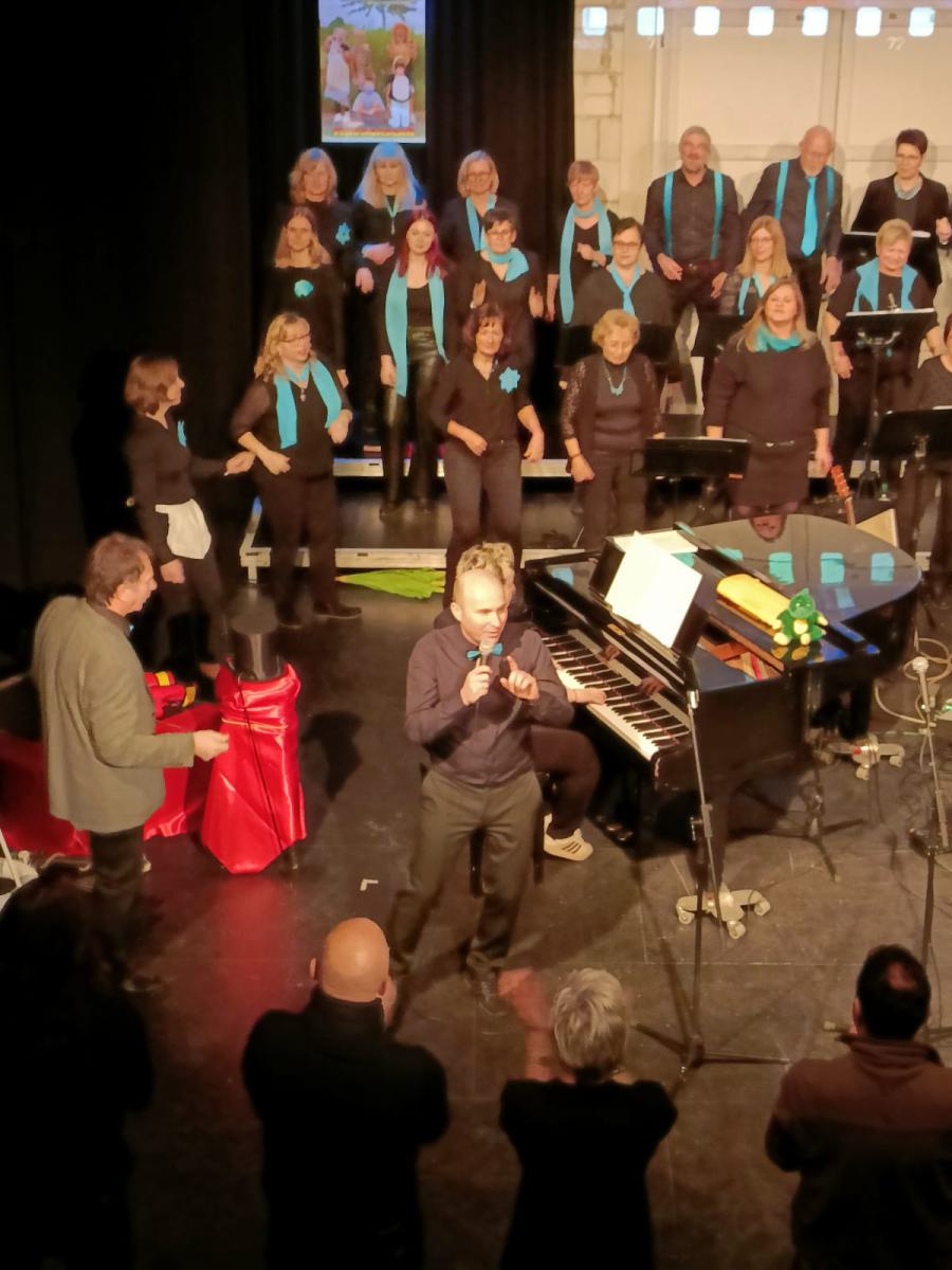 Christophs Dankeschön ans Publikum