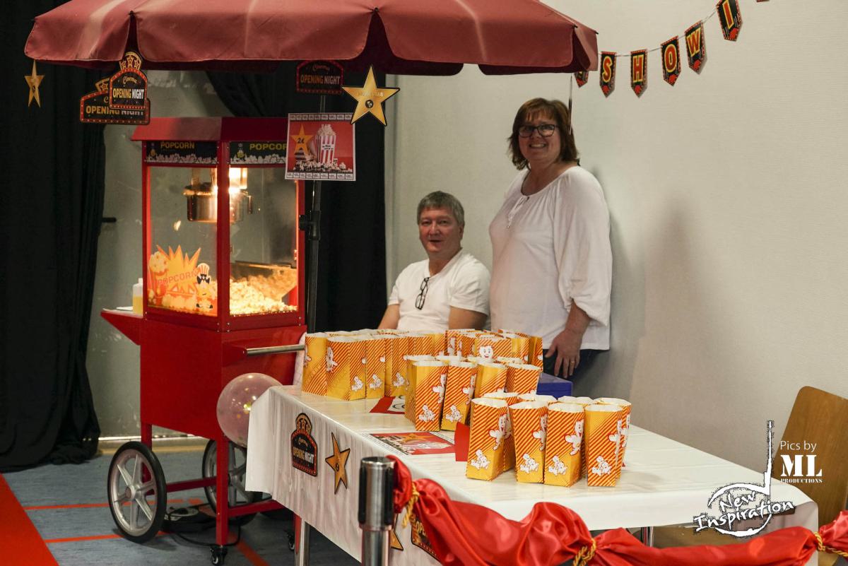 Ein Duft durchströmt die Halle: Frisches Popcorn