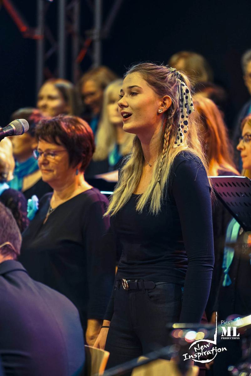 Ida singt ihr Solo bei "A Million Dreams"