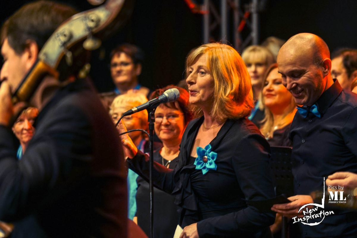 Andrea & Christoph beim "Abspann"