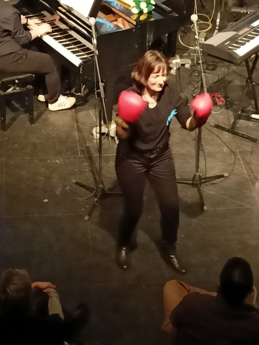 Ruth Balboa in "Eye of the Tiger"